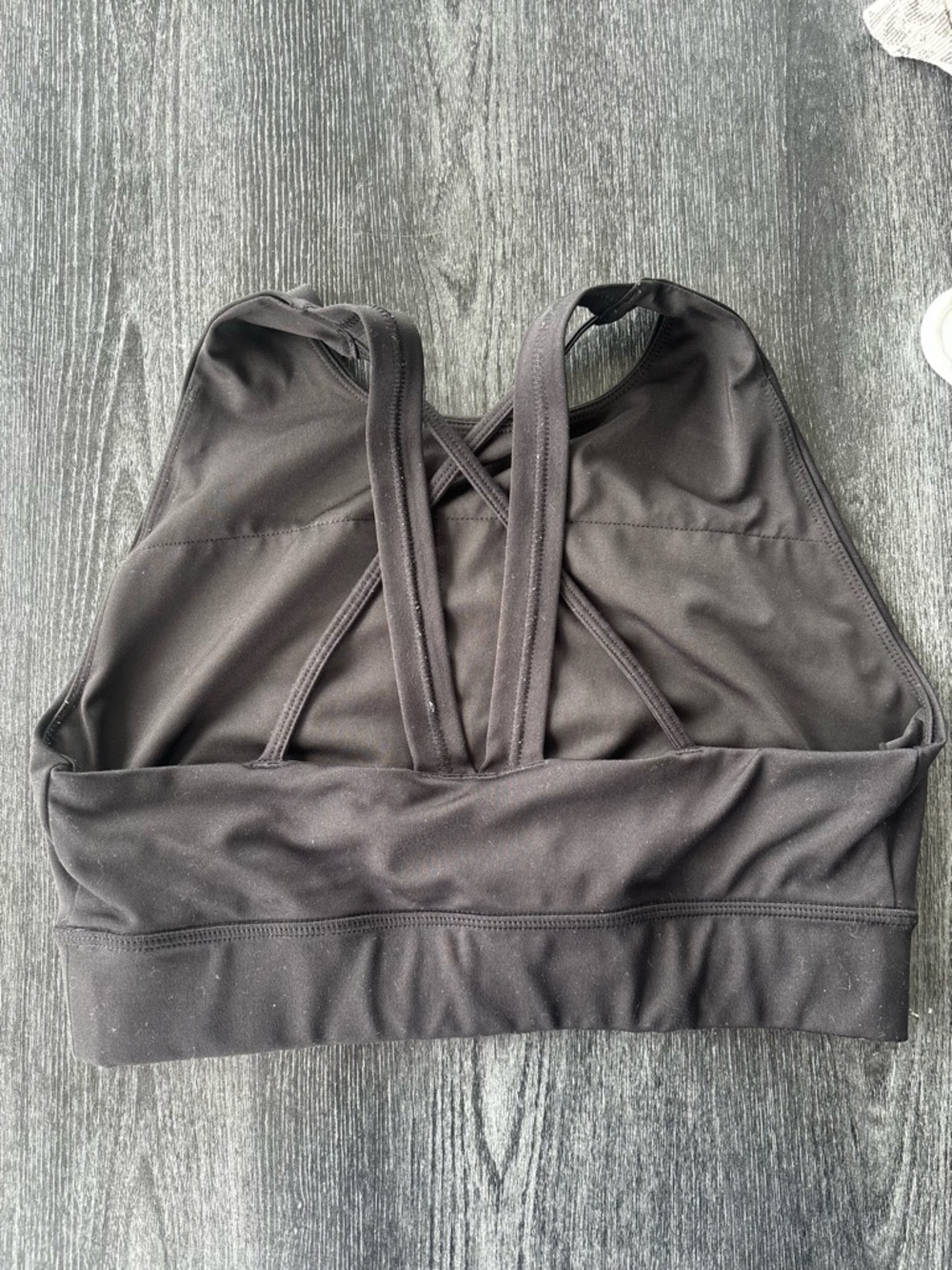 MTA Sport Black Sports Bra